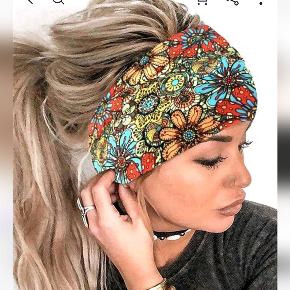 🆕️ BOHO FLORAL HEADBAND